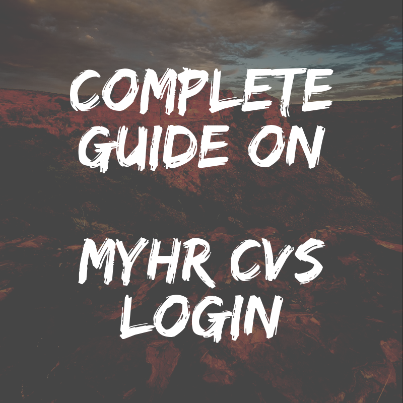 MyHR CVS Login Mycvshr Employee Login At MyHR CVS