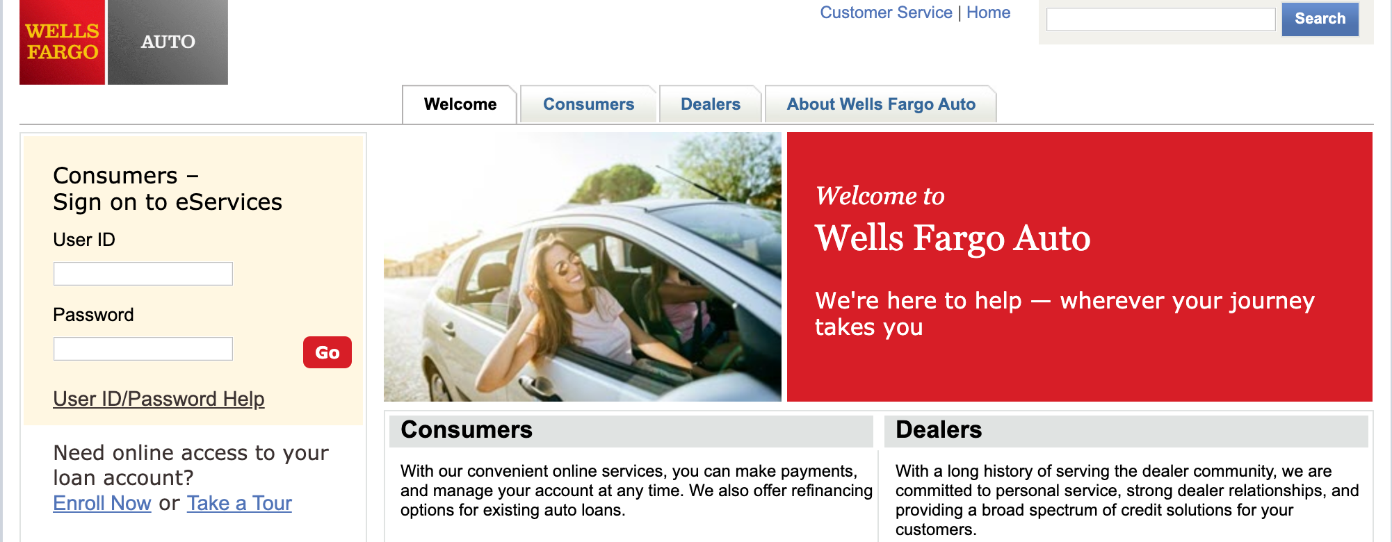 Wells Fargo Online Services kapafotodesign
