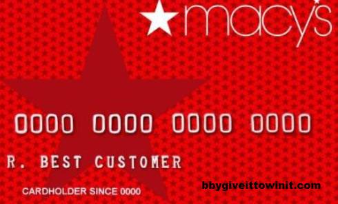 macys credit card