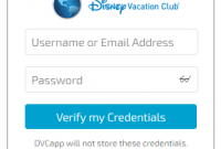 disney vacation club Login