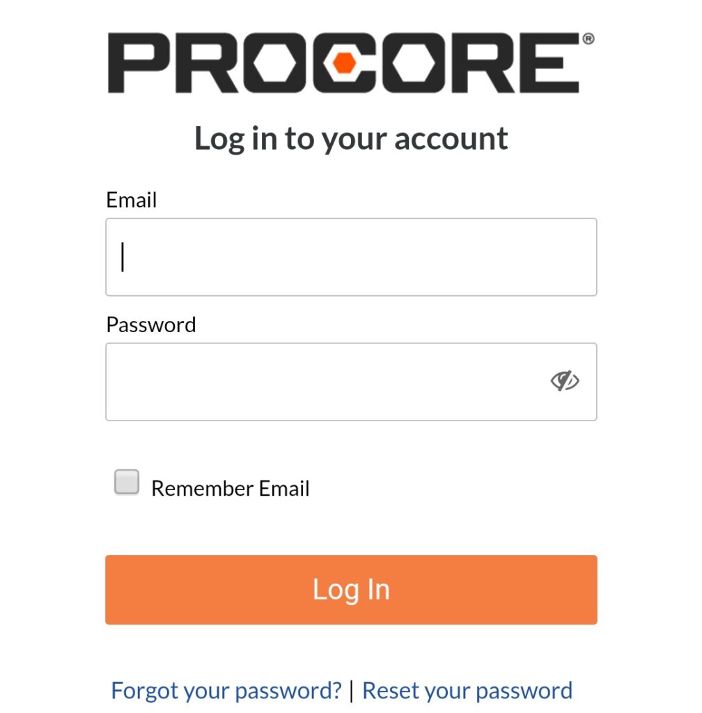 Procore Login How To Sign In Online Www procore