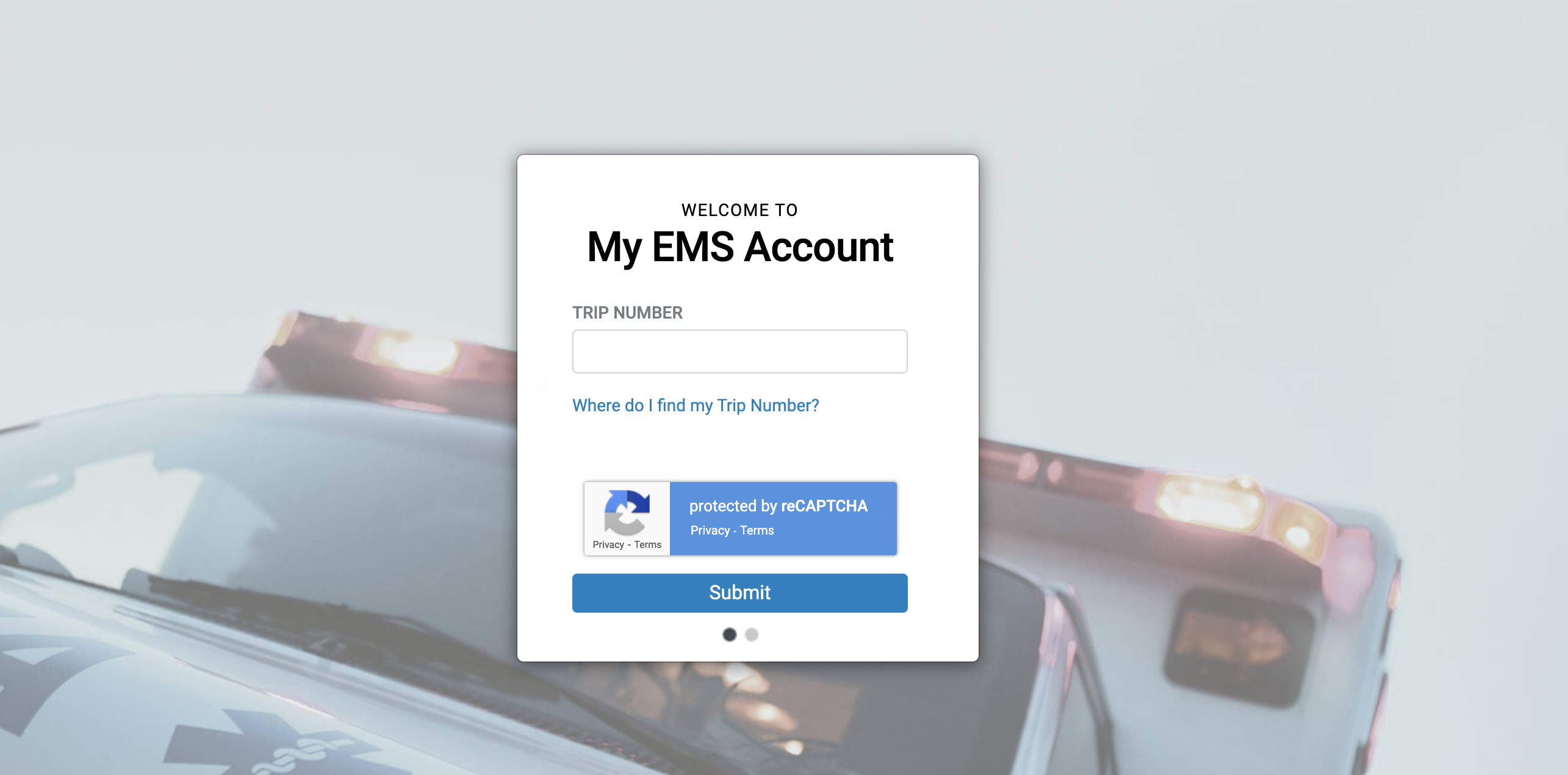 My EMS Account Login