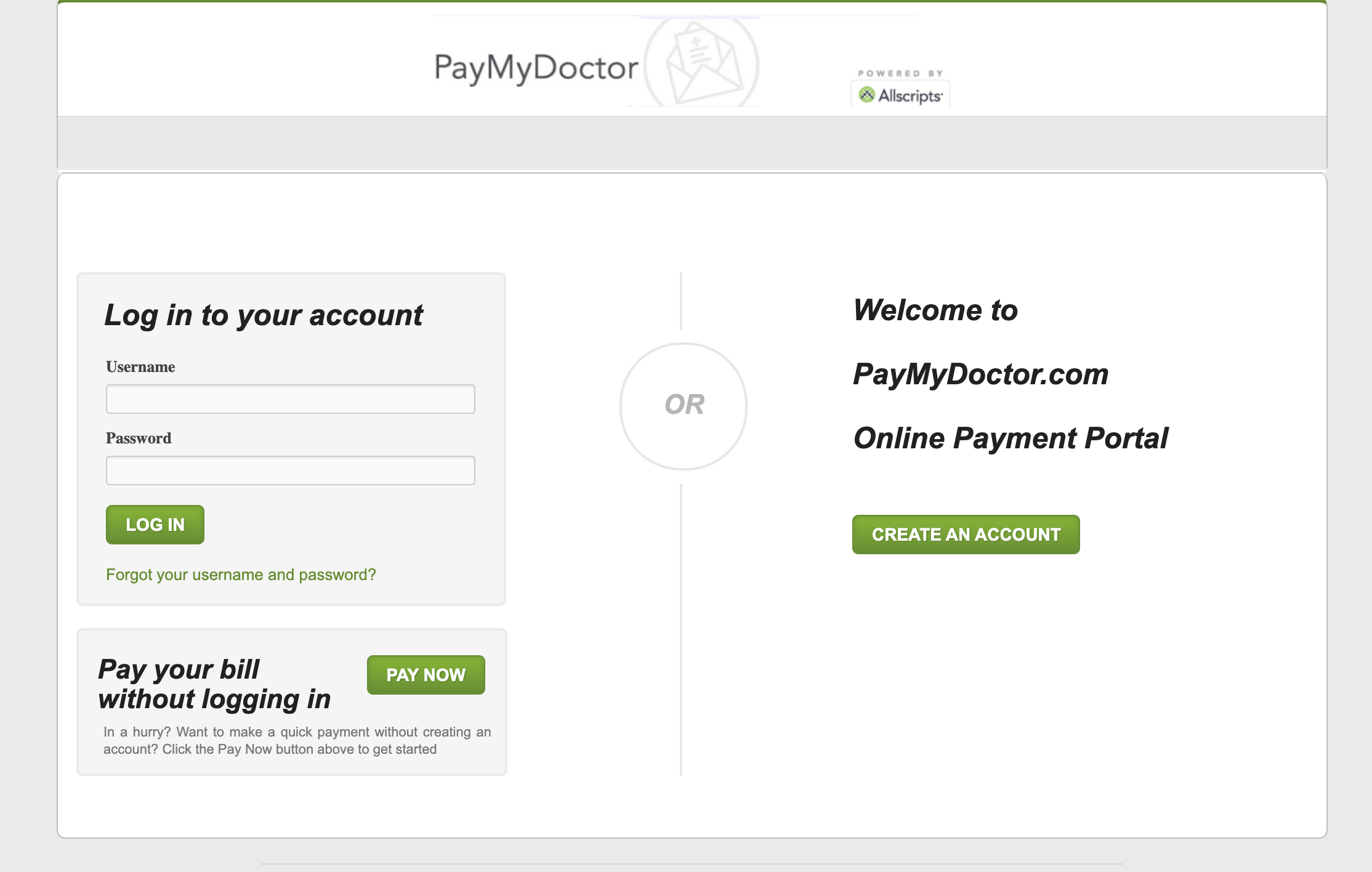 PayMyDoctor