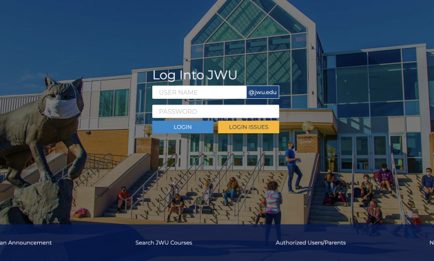 Jwulink Login Johnson Wales University Ulearn Sign In